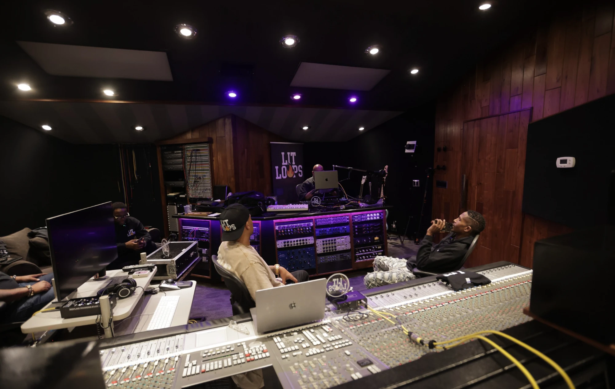 Lit Loops studio environment